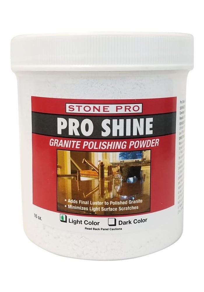 Stone Pro Pro Shine Granite Polishing Powder - 1 Pound - Image 1